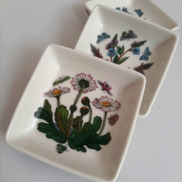 *Portmereirion Botonic Garden Mini Dishes Butter Dipper Dish - Picture 5 of 15